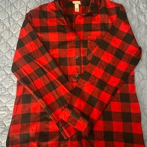 Womans Long sleeve Sleepwear Top